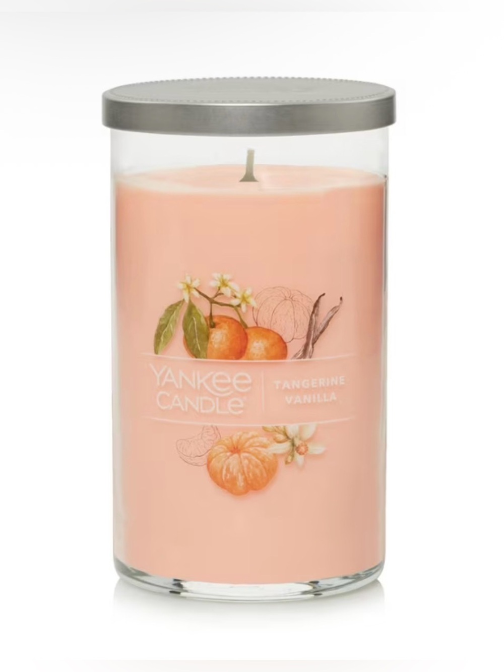 Yankee Candle Signature Medium Pillar Candle - Tangerine & Vanilla